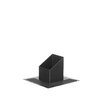form_factory_ljusstake_fyrkantsljus_55x55mm_svartmatt